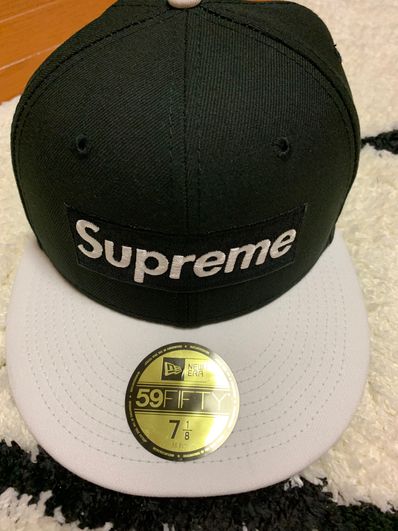 Supreme 2-Tone Box Logo New Era "Black"