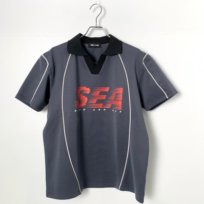 WIND AND SEA Motion Logo Game Shirt "Navy"