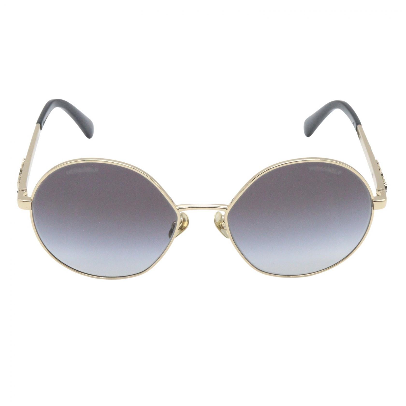 シャネル CHANEL サングラス サングラス 衣料品 メタル レディース ゴールド系 4269 395/S6 【中古】