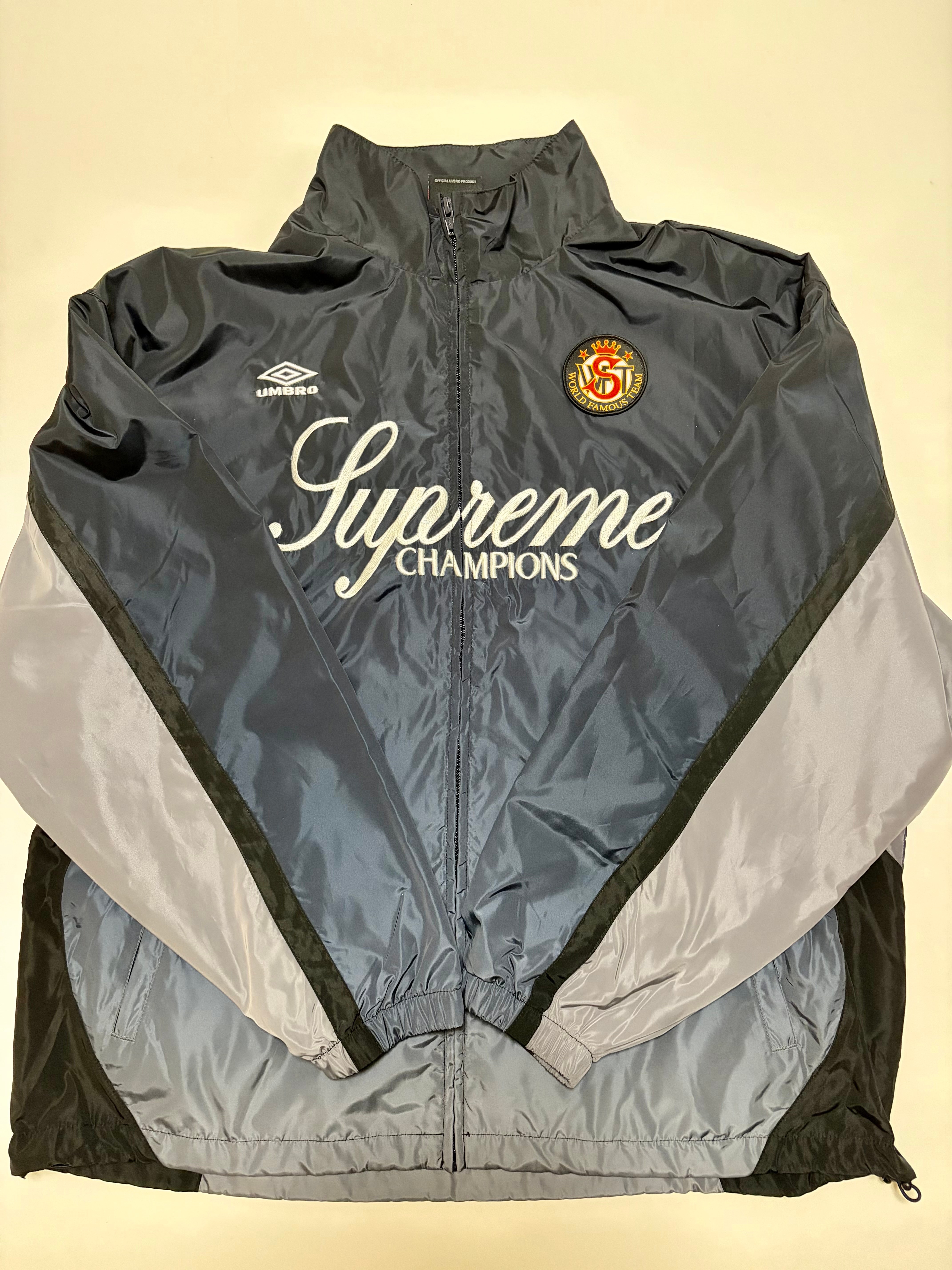 Supreme S Paneled Track Jacket 