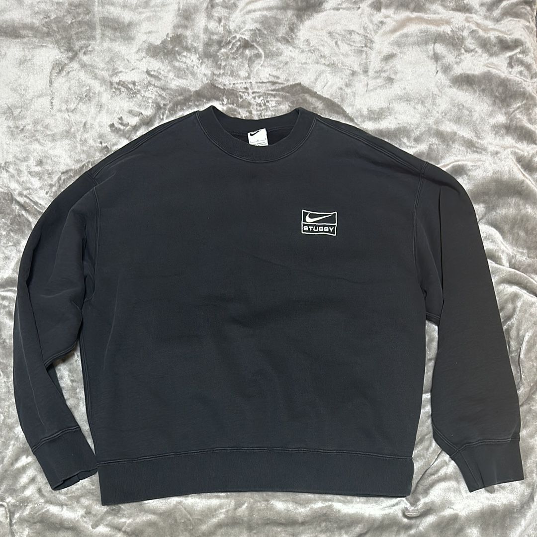 Stussy x Nike Wash Crew (US Size) "Black" DO5310-010
