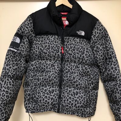 Supreme The North Face Nuptse Down Jacket "Black Leopard"