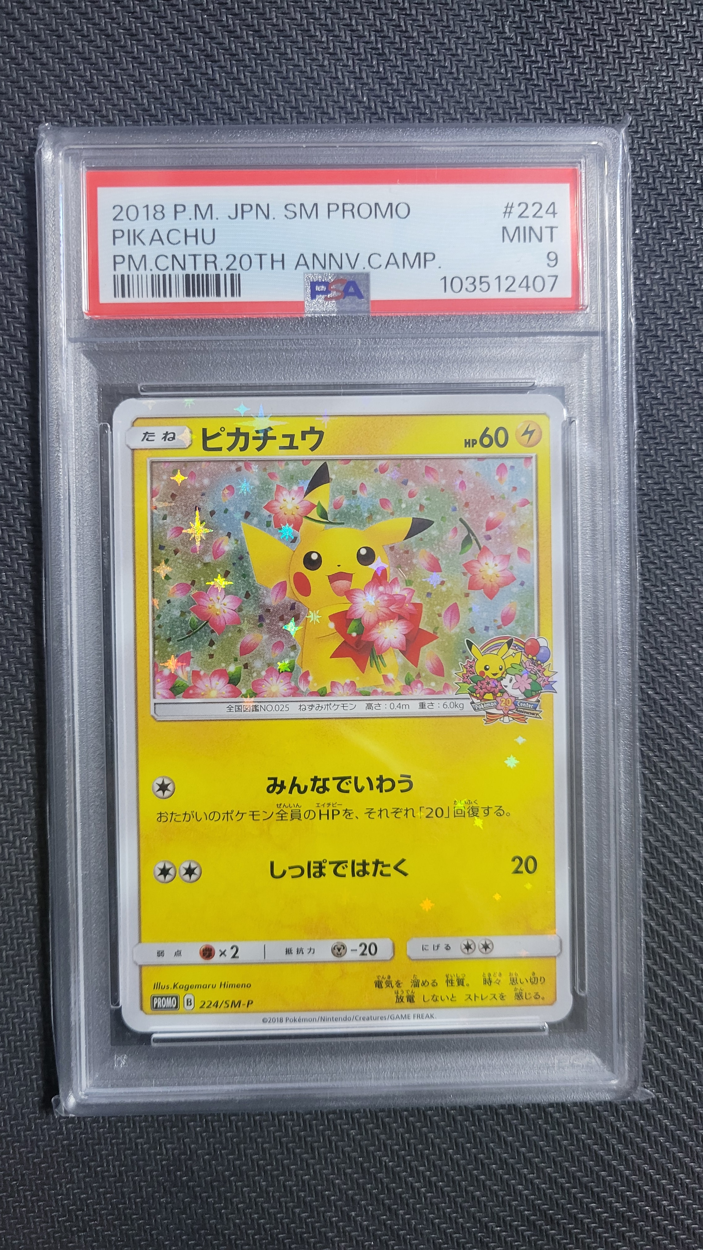 ピカチュウ: プロモ[SM-P 224](プロモーションカード「SM-P」)