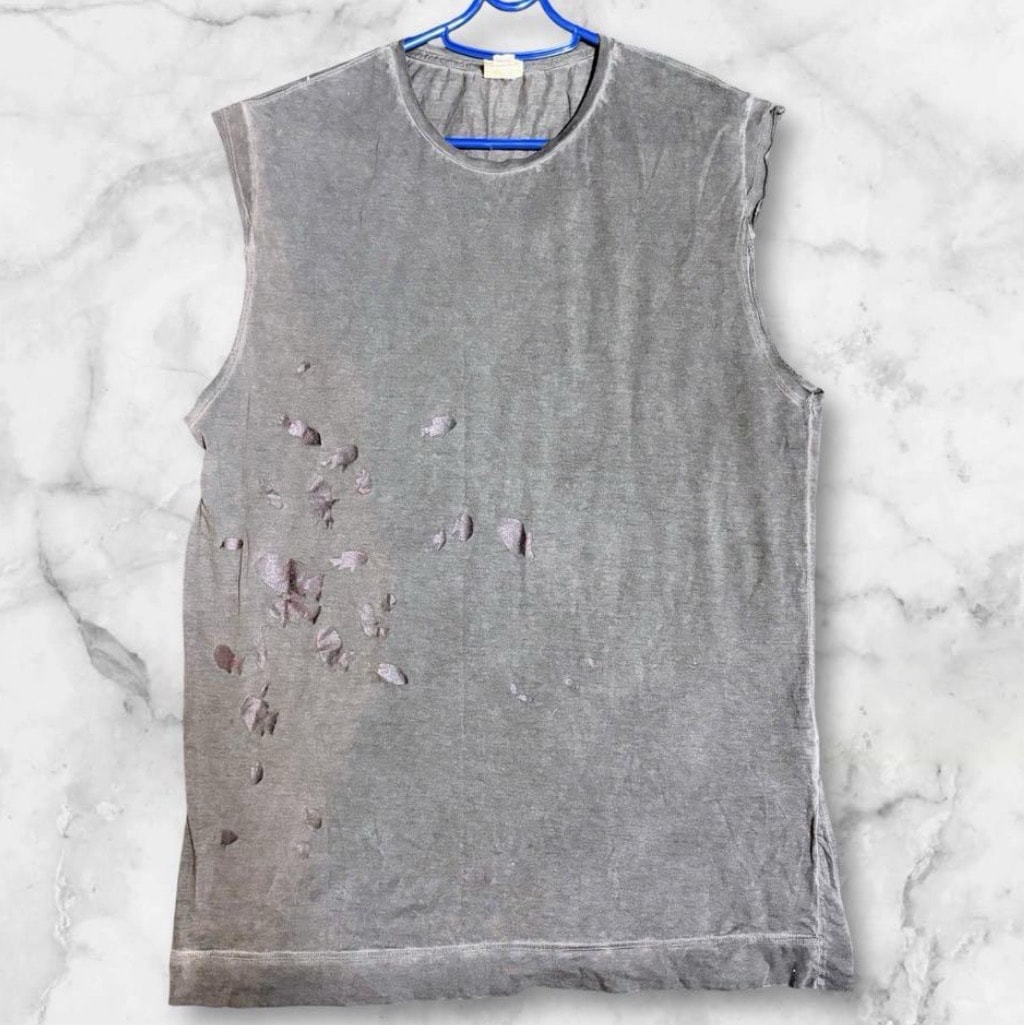 DIESEL グレー タンクトップ Lサイズ