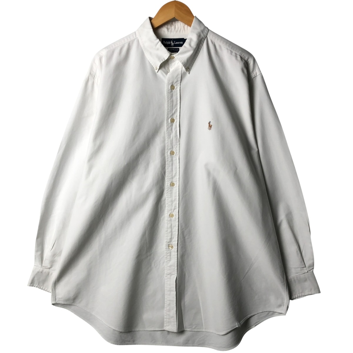 古着 ラルフローレン Ralph Lauren YARMOUTH 長袖 ボタンダウンシャツ メンズXL相当/eaa591702