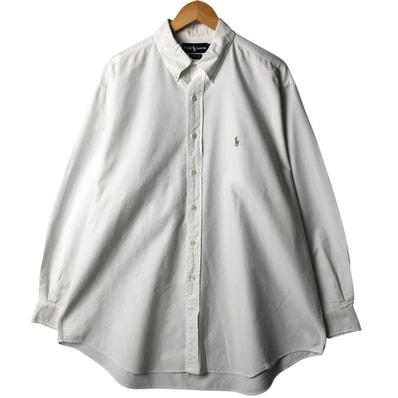 古着 ラルフローレン Ralph Lauren YARMOUTH 長袖 ボタンダウンシャツ メンズXL相当/eaa591702