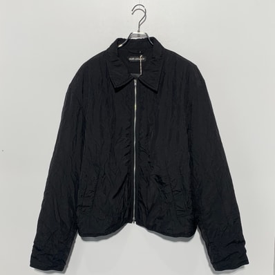 OUR LEGACY Slight Jacket "Shining Black Crinkle Solaro"