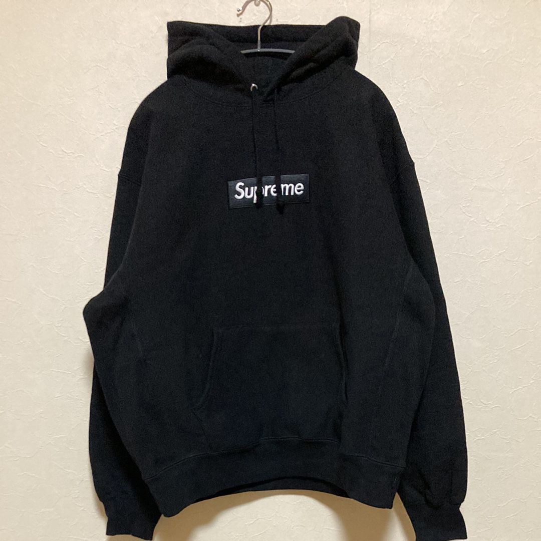 Supreme Box Logo Hooded Sweatshirt "Black" (23FW)