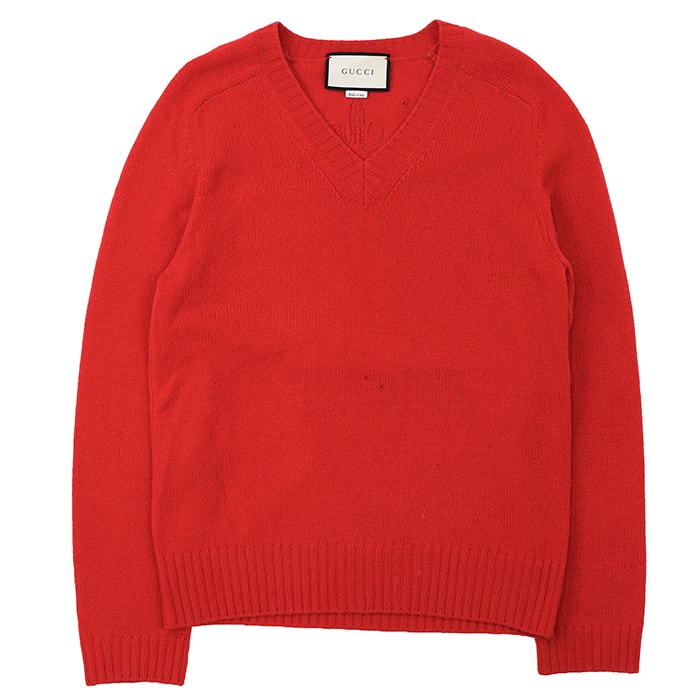 C (やや傷や汚れあり)】【SALE】GUCCI グッチ ニット サイズ S メンズ