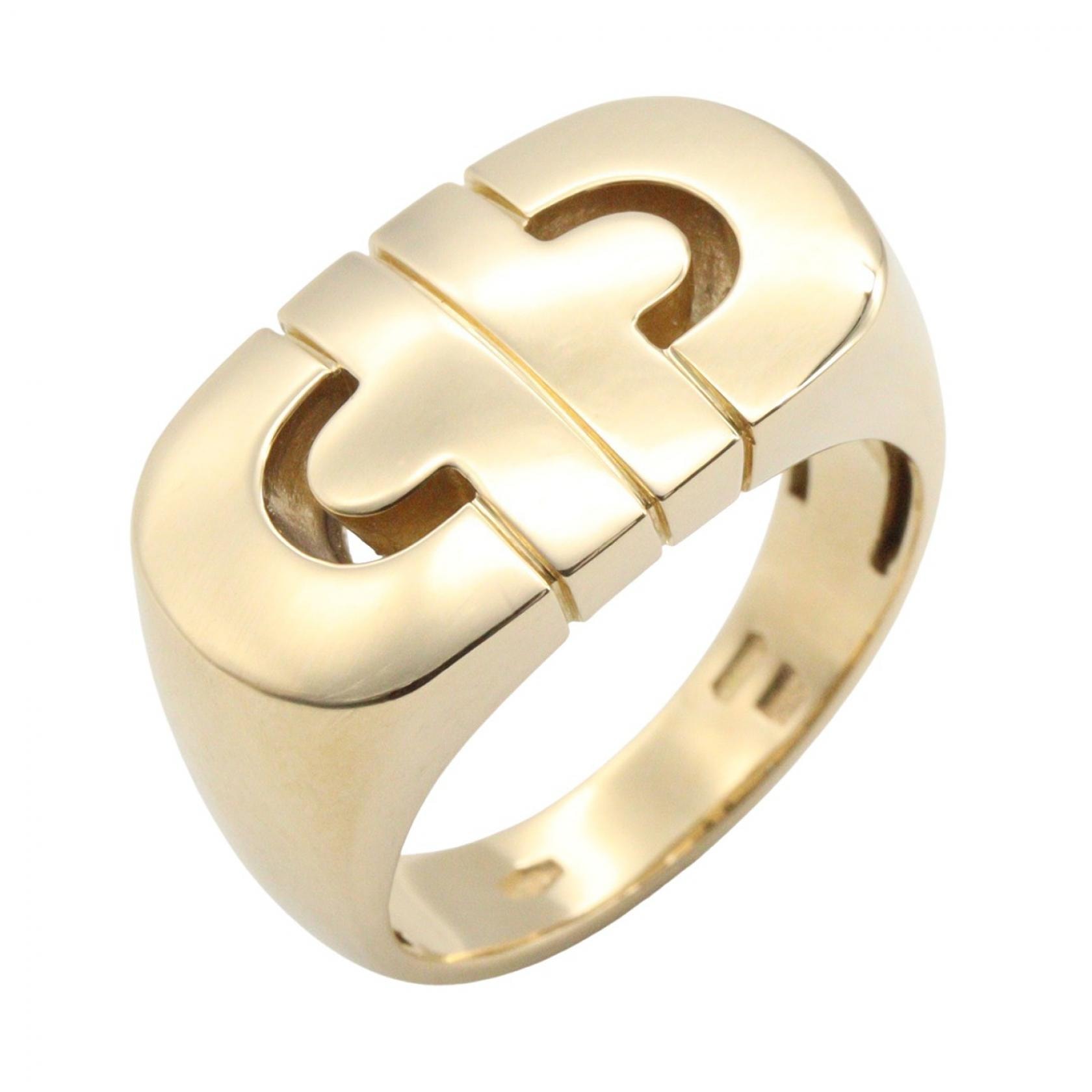 ブルガリ BVLGARI パレンテシ リング リング・指輪 ジュエリー K18(イエローゴールド) レディース ゴールド系 【中古】