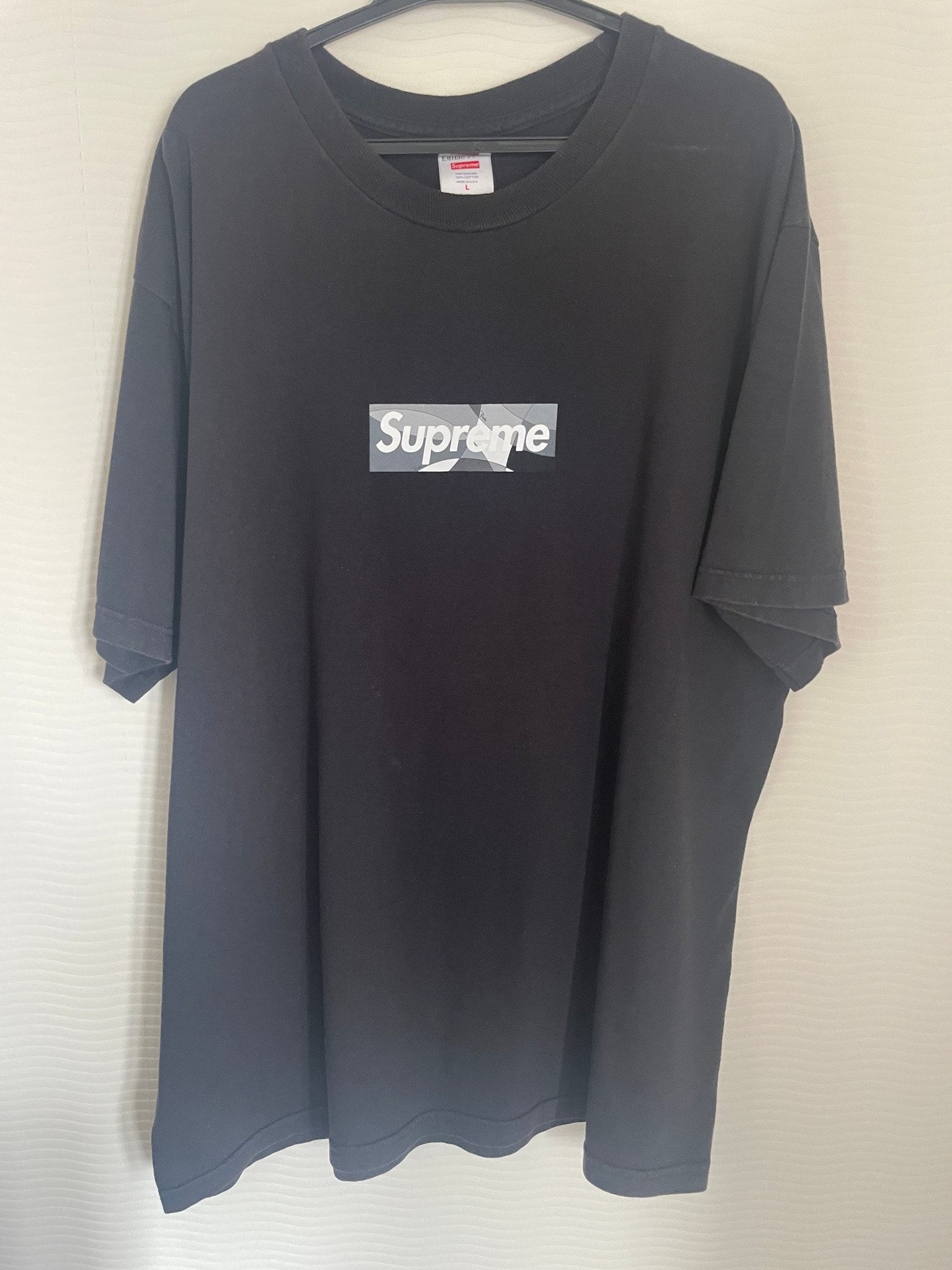 Supreme / Emilio Pucci® Box Logo Tee "Black/Black"