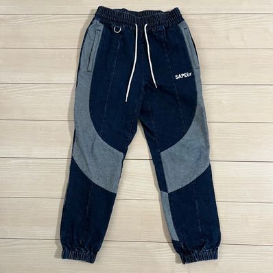 SAPEur DENIM TRACK PANTS "Indigo"