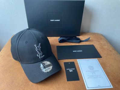 Saint Laurent x New Era YSL Monogram Cap "Black"