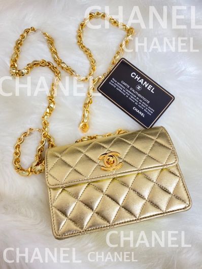 【希少】CHANEL シャネル マトラッセ ゴールド