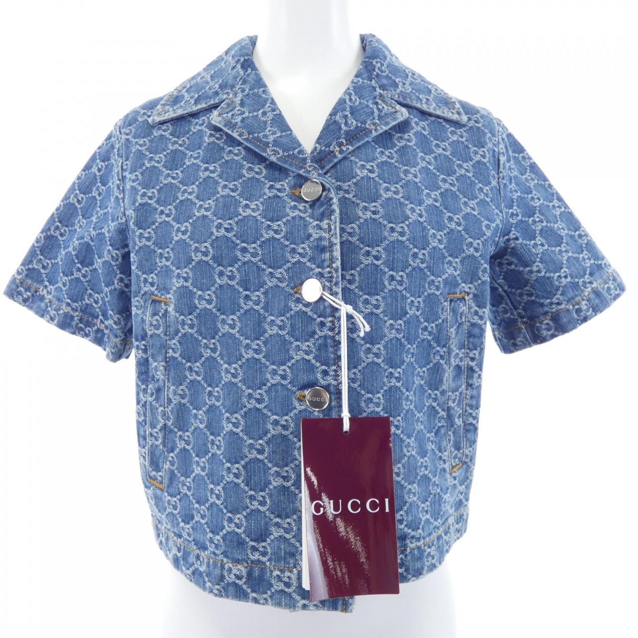 グッチ GUCCI GG DENIM JACQUARD TOP 788680 XDCZE デニムジャケット