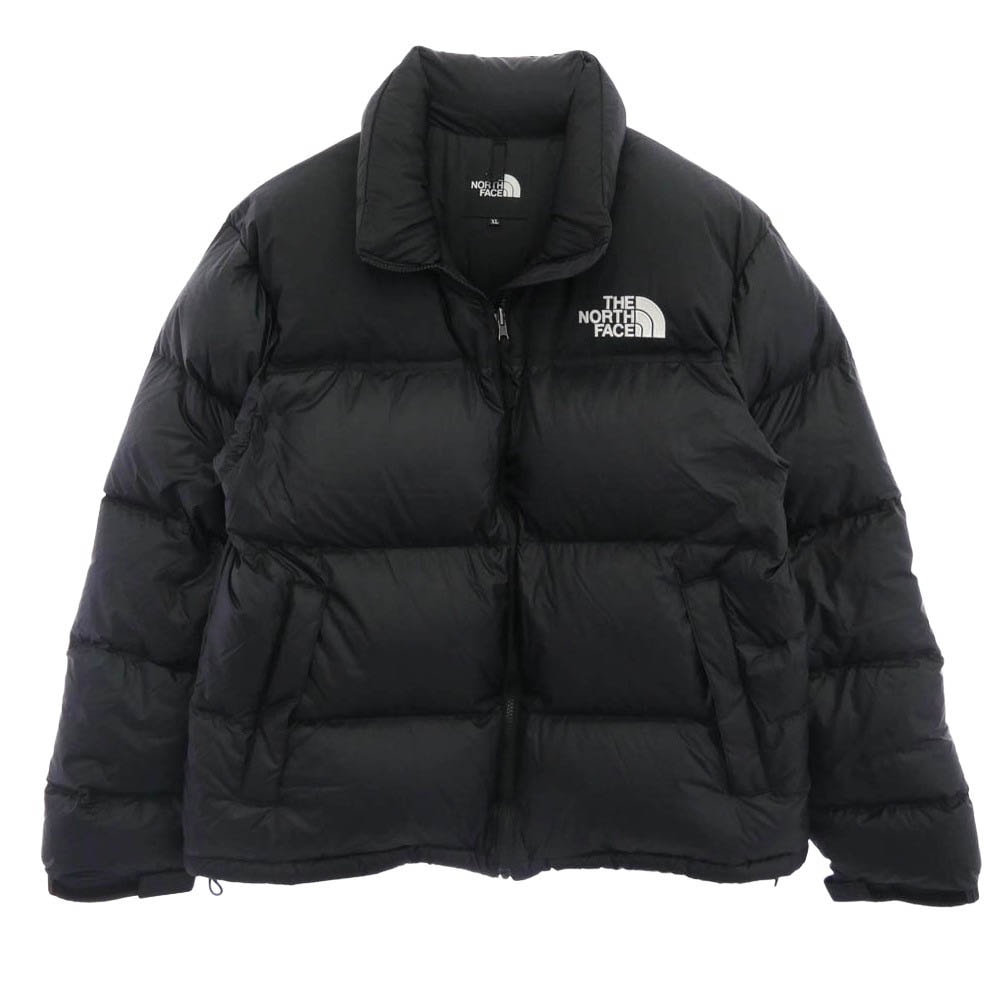 THE NORTH FACE ノースフェイス ジャケット ND92555 NUPTSE JACKET ヌプシ ダウン ジャケット ブラック系 XL【極上美品】【中古】
