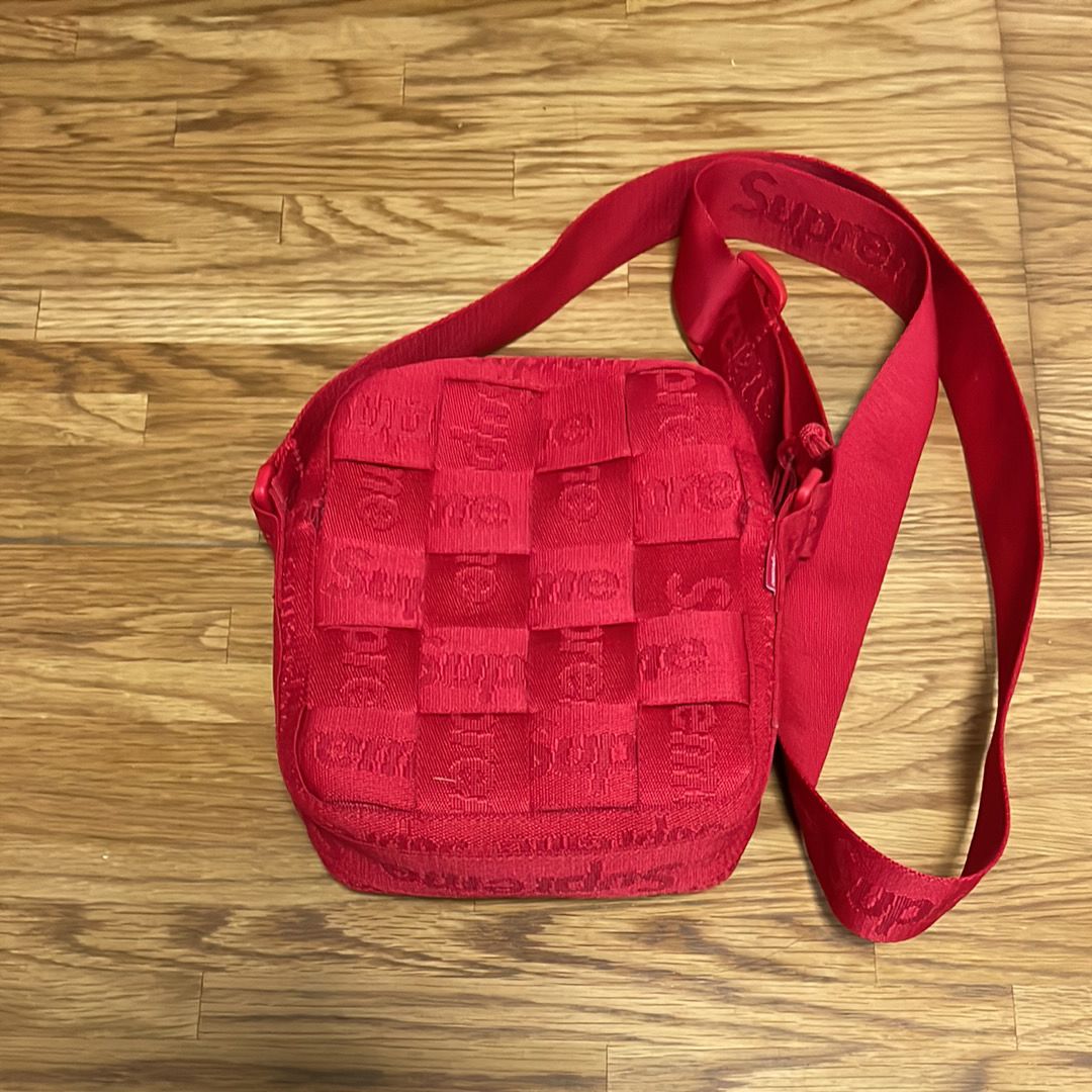 Supreme Woven Shoulder Bag 