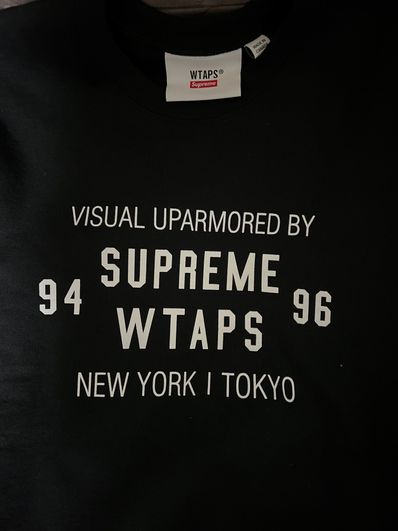 Supreme / WTAPS Crewneck "Black" 21274SPD-CSM03S