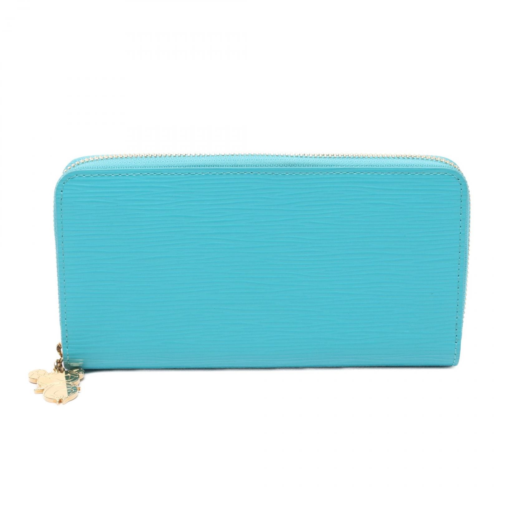 ルイ・ヴィトン LOUIS VUITTON LVxTM ジッピーウォレット カビラブルー ラウンド長財布 財布 レザー エピ レディース ブルー系 M14158 【中古】