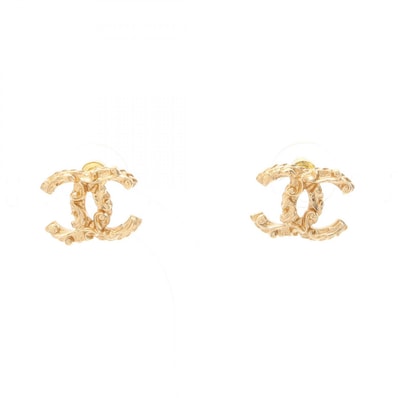 シャネル CHANEL ココマーク ピアス ジュエリー GP(ゴールドメッキ) レディース ゴールド系 【中古】