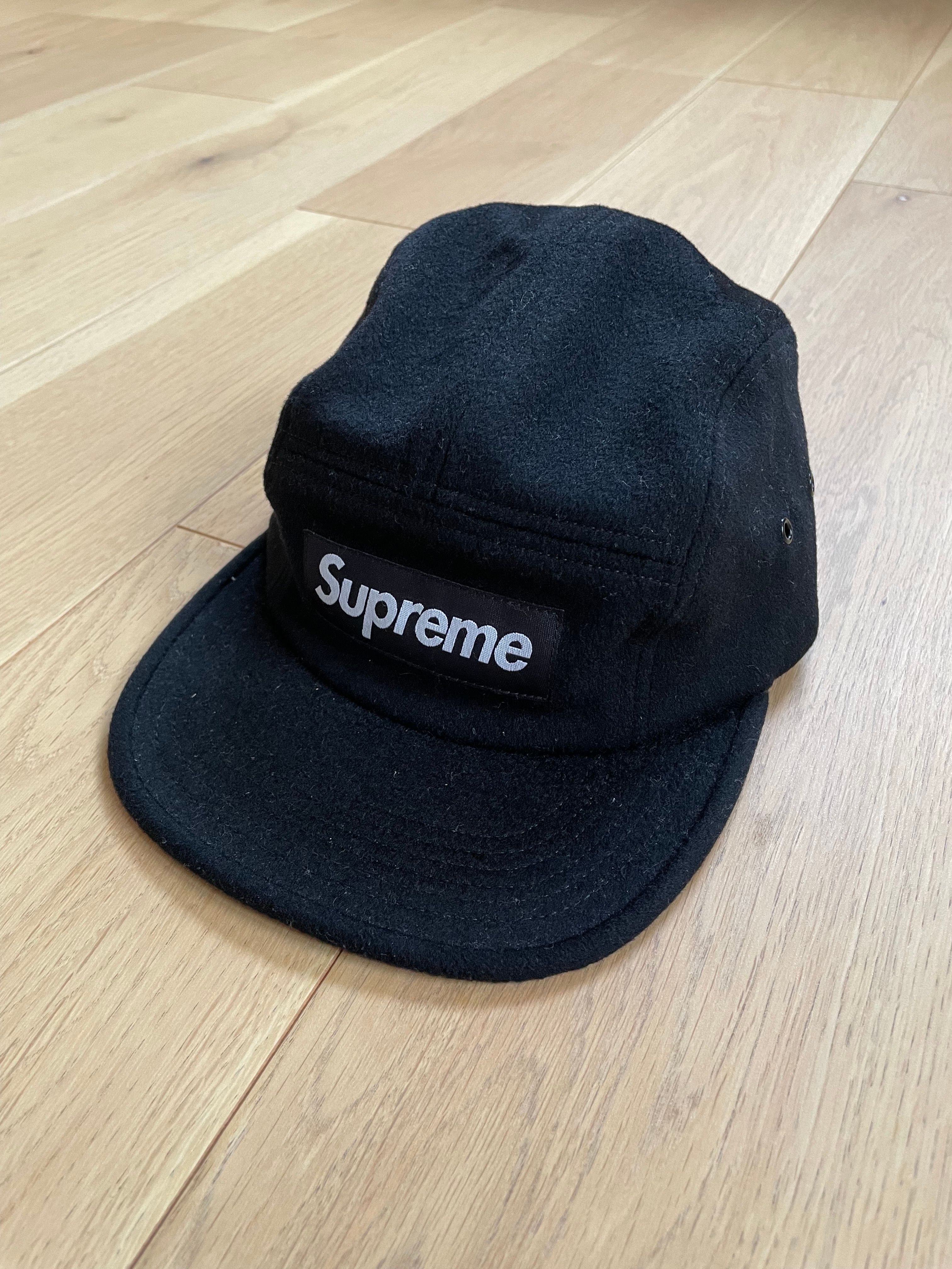 Supreme Military Camp Cap "Black" (19SS)