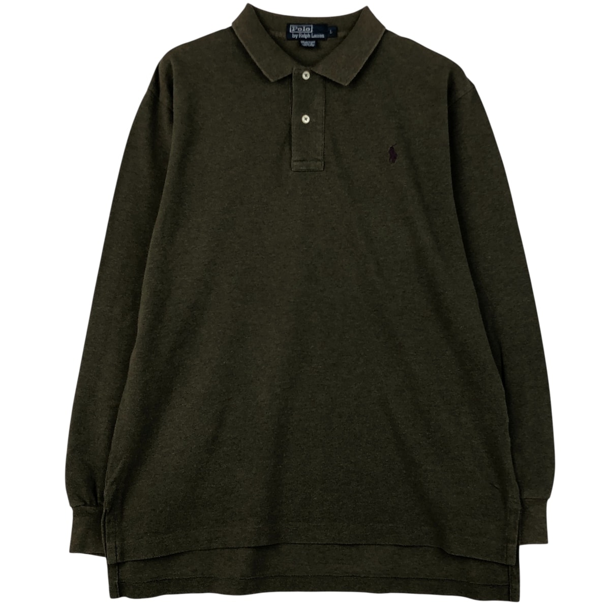 古着 ラルフローレン Ralph Lauren POLO by Ralph Lauren 長袖 ポロシャツ メンズL相当/eaa607872