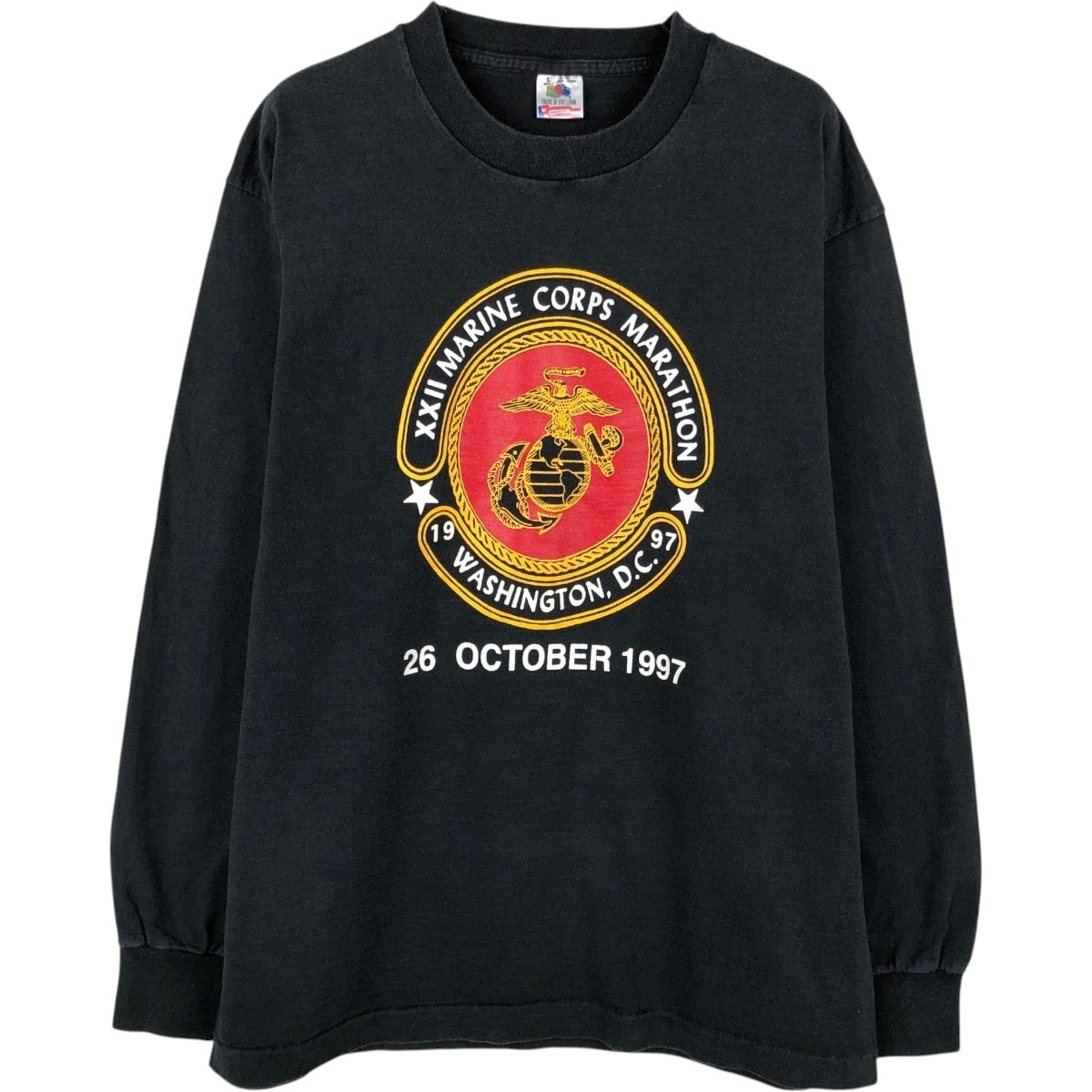 古着 90年代 フルーツオブザルーム FRUIT OF THE LOOM ロングTシャツ ロンT USA製 メンズL相当 ヴィンテージ/eaa661969