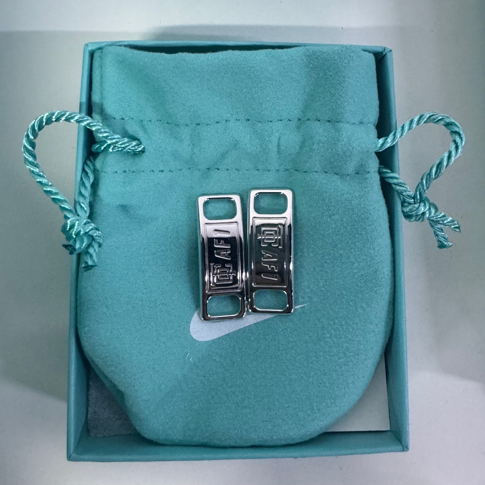 Tiffany & Co. x Nike Air Force 1 Dubre (Set of 2) "Sterling Silver"