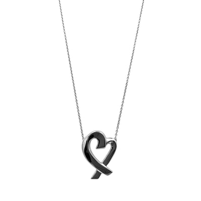 TIFFANY&Co. ティファニー ラビングハート ラージサイズ グラフィティ ネックレス
ペンダント パロマピカソ SV925 シルバー 新品仕上済 レディース
【中古】