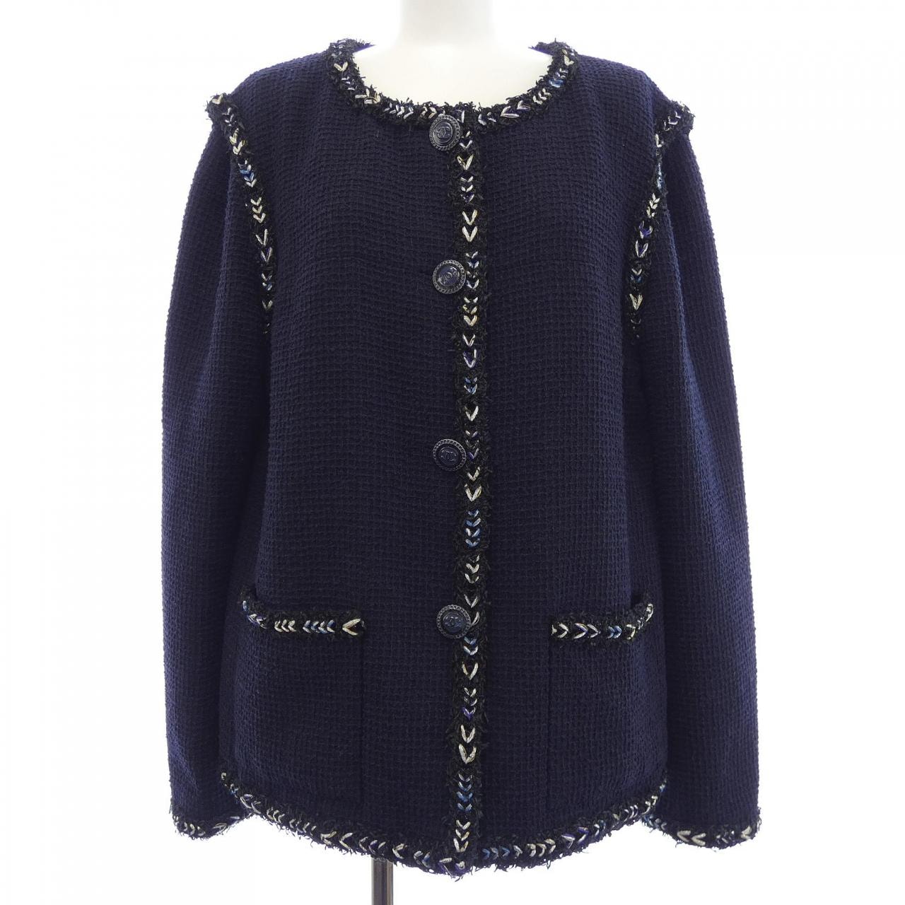 シャネル CHANEL P53402V36894 ノーカラージャケット