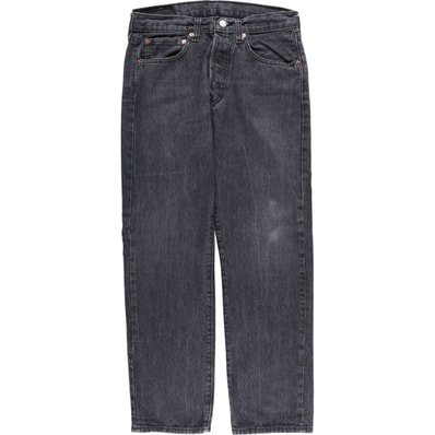 古着 リーバイス Levi's 501 ブラックデニム ストレートデニムパンツ メンズw31相当/eaa597573
