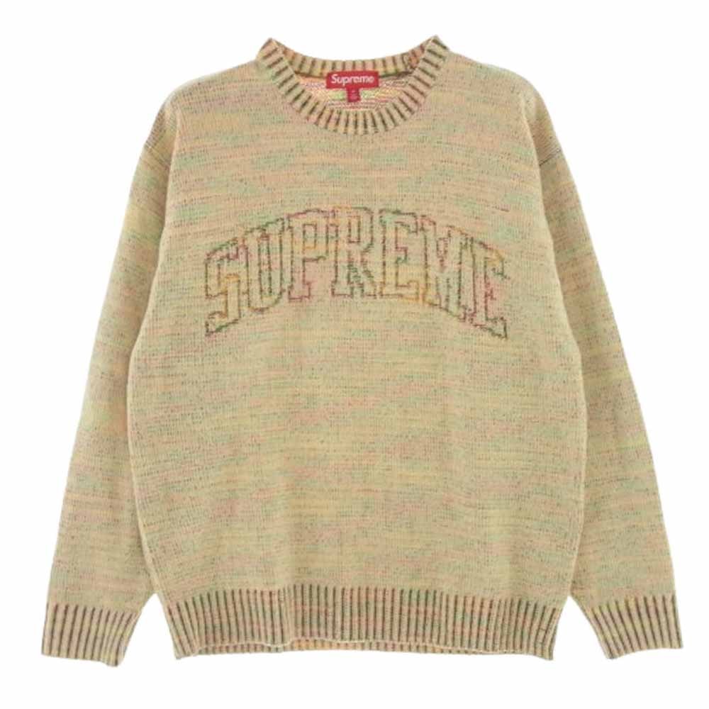 Supreme シュプリーム ニット 24SS Contrast Arc Sweater コントラストアークセーター ニット マルチカラー系 M【中古】
