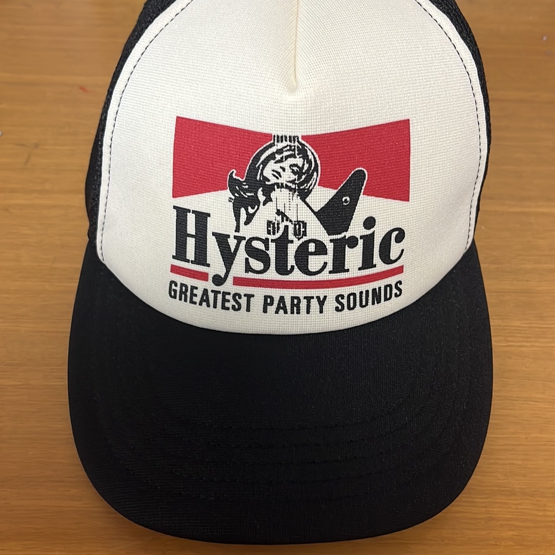 HYSTERIC GLAMOUR Guitar Girl Mesh Cap "Black" 02233QH05