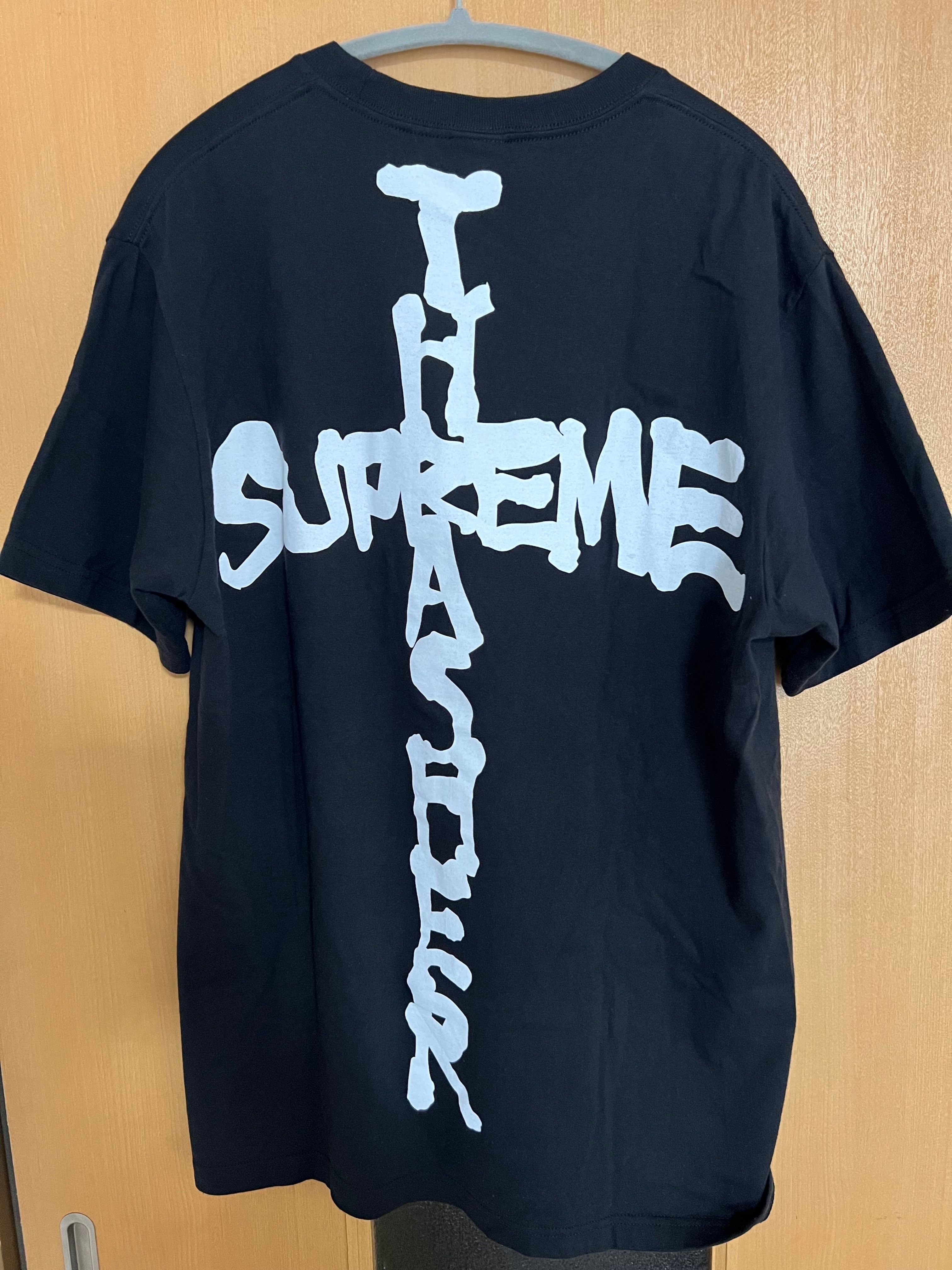 Supreme x Thrasher Cross Tee "Black"