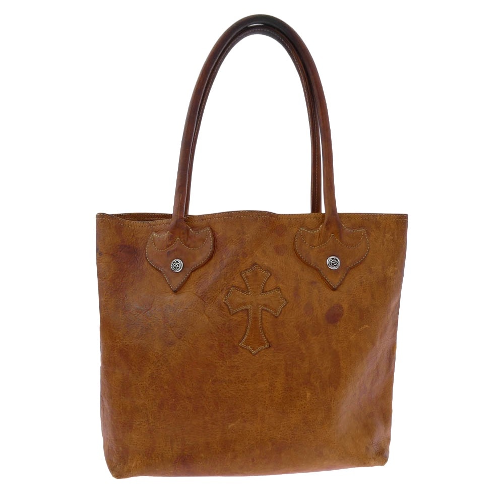 Chrome Hearts Floral Button FS Tote Bag United Arrows Limited "Brown"