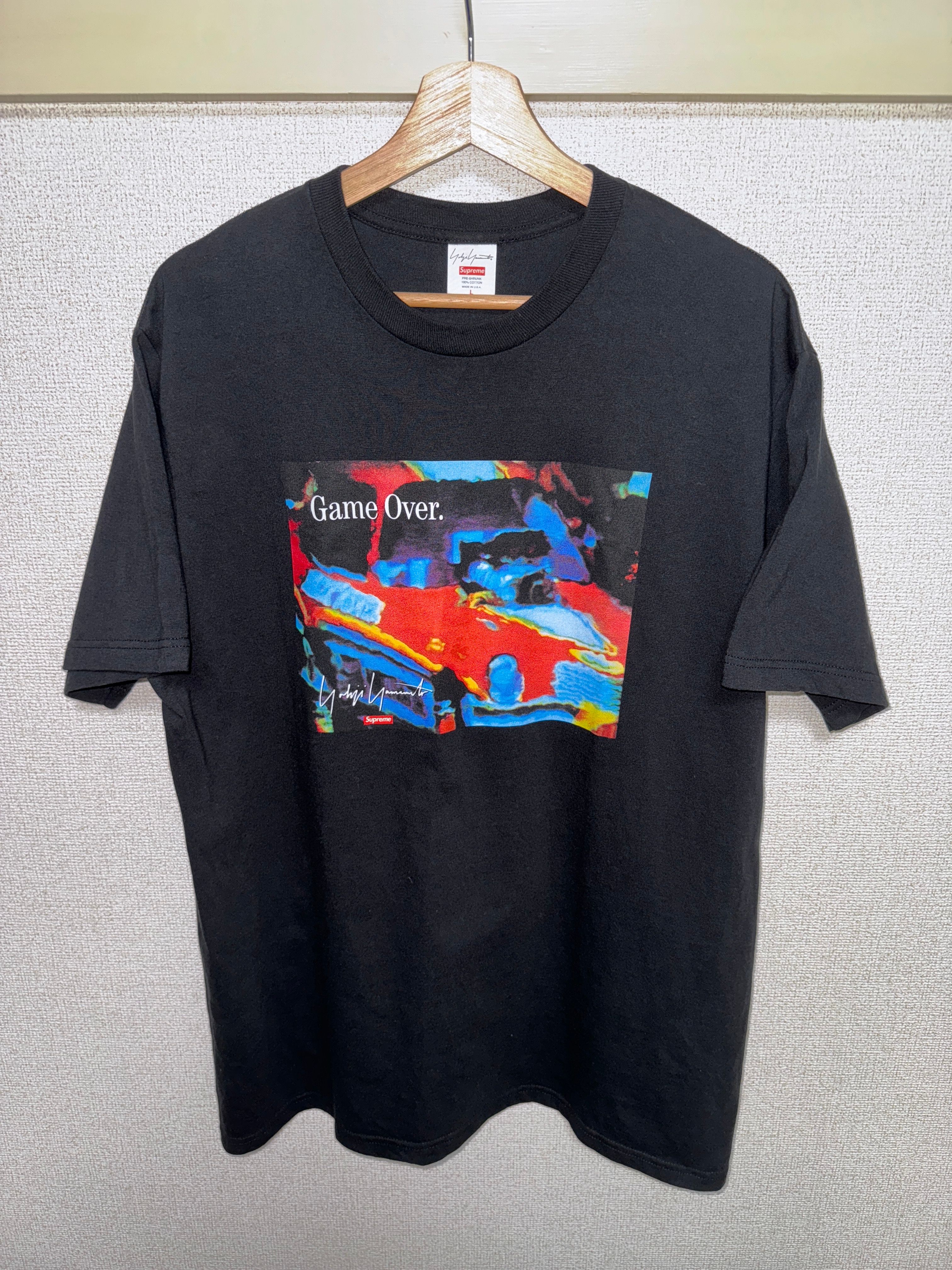 Supreme / Yohji Yamamoto® Game Over Tee "Black"