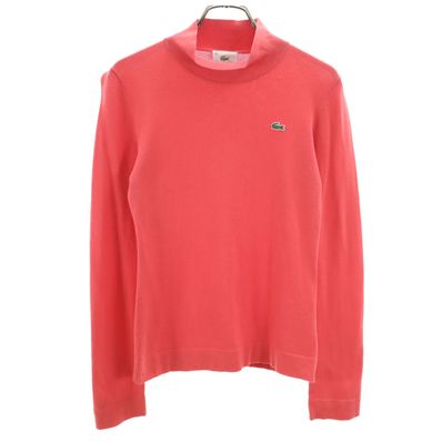 LACOSTE 長袖 モックネック Tシャツ