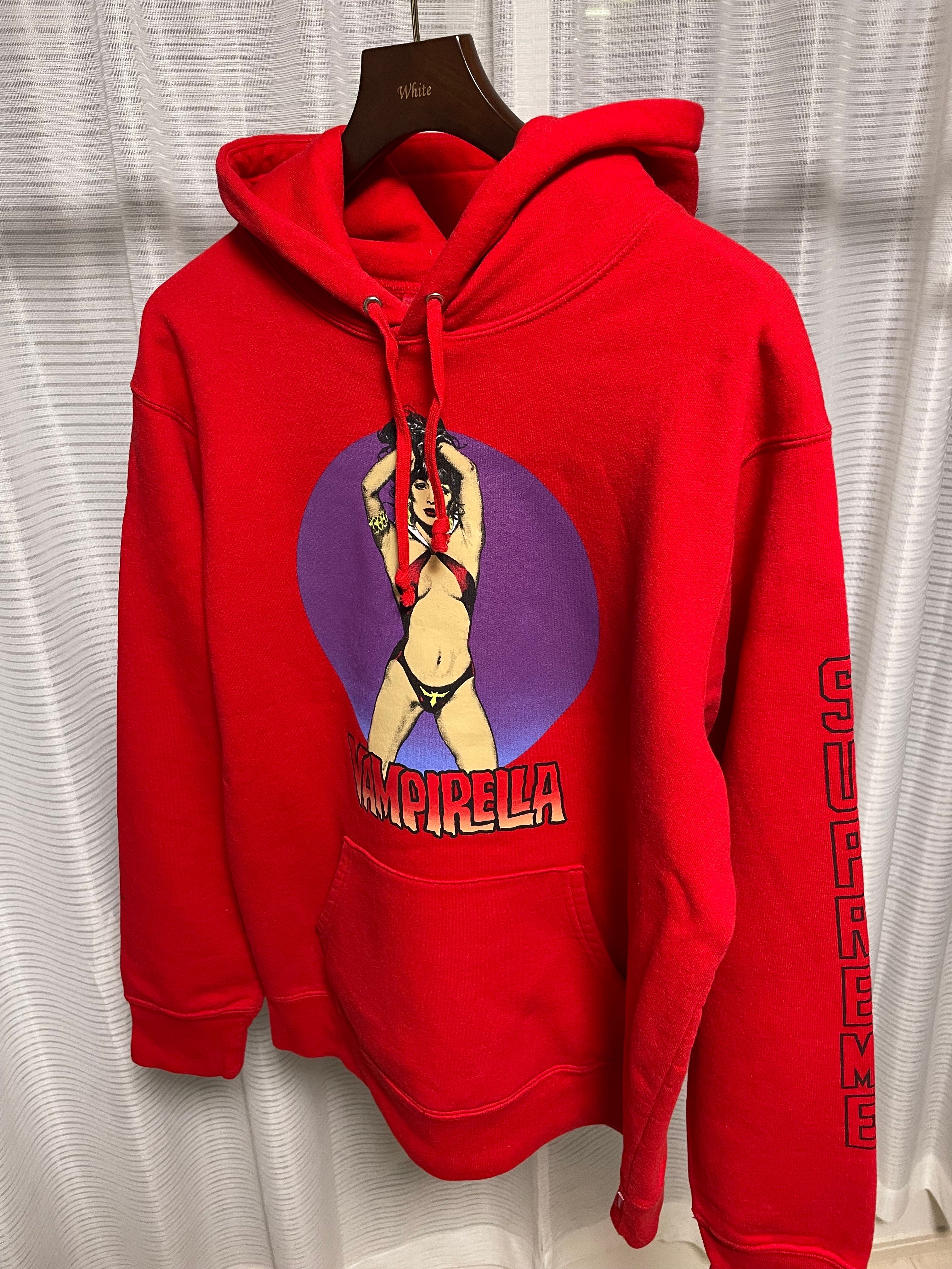Supreme Vampirella Hooded Sweatshirt "Red"