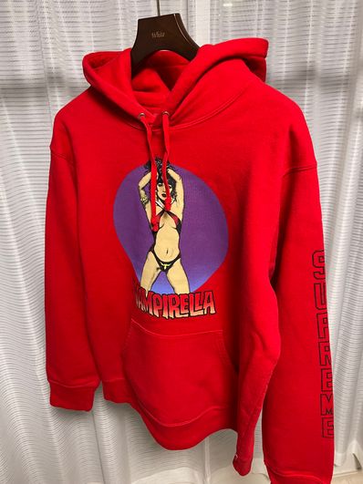 Supreme Vampirella Hooded Sweatshirt "Red"
