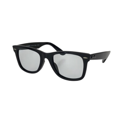 美品 Ray-Ban レイバン ORIGINAL WAYFARER CLASSIC ブラック グレー シルバー金具 プラスチック サングラス メガネ 男女兼用 スクエア 602480 【中古】