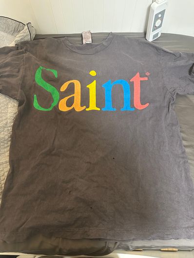 SAINT Mxxxxxx 24SS Coloful Saint SS Tee "Black"
