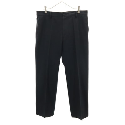 LANVIN LA COLLECTION ランバンコレクション 日本製 ロングパンツ 94 ブラック