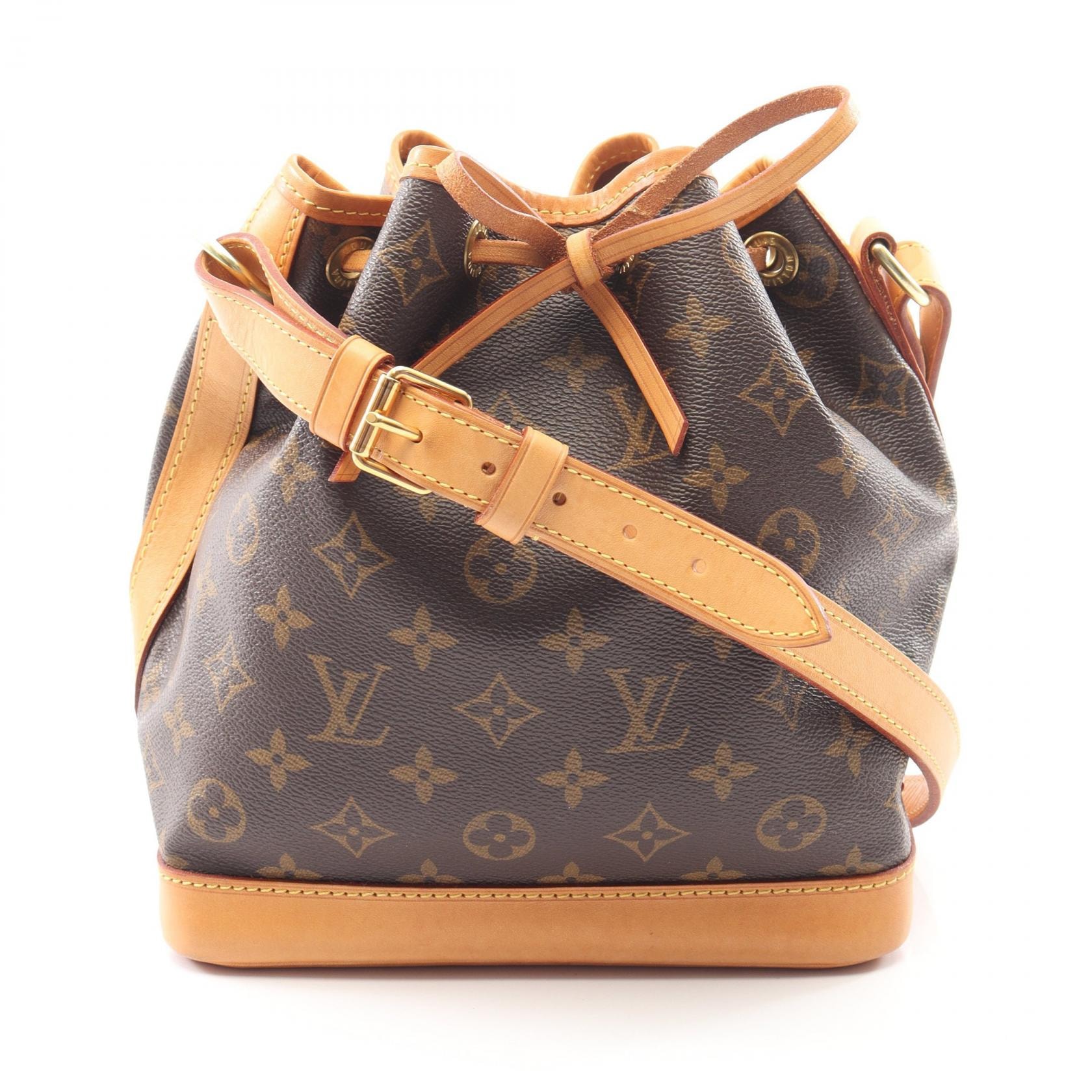 ルイ・ヴィトン LOUIS VUITTON ノエBB ショルダーバッグ バッグ PVCコーティングキャンバス レザー モノグラム レディース ブラウン系 M40817 【中古】