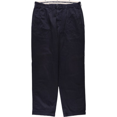 古着 ラルフローレン Ralph Lauren POLO RALPH LAUREN ANDREW PANT ツータック チノパンツ メンズw37相当/eaa676074
