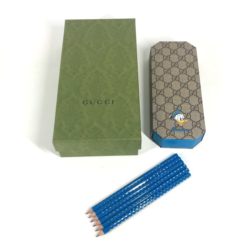 A+ (新品・未使用(ワケあり))】グッチ GUCCI 鉛筆6本セット GG 662087 A+ (新品・未使用(ワケあり))】グッチ GUCCI 鉛筆6本セット GG 662087