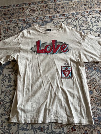 SAINT Mxxxxxx 22SS SS TEE LOVE "White"