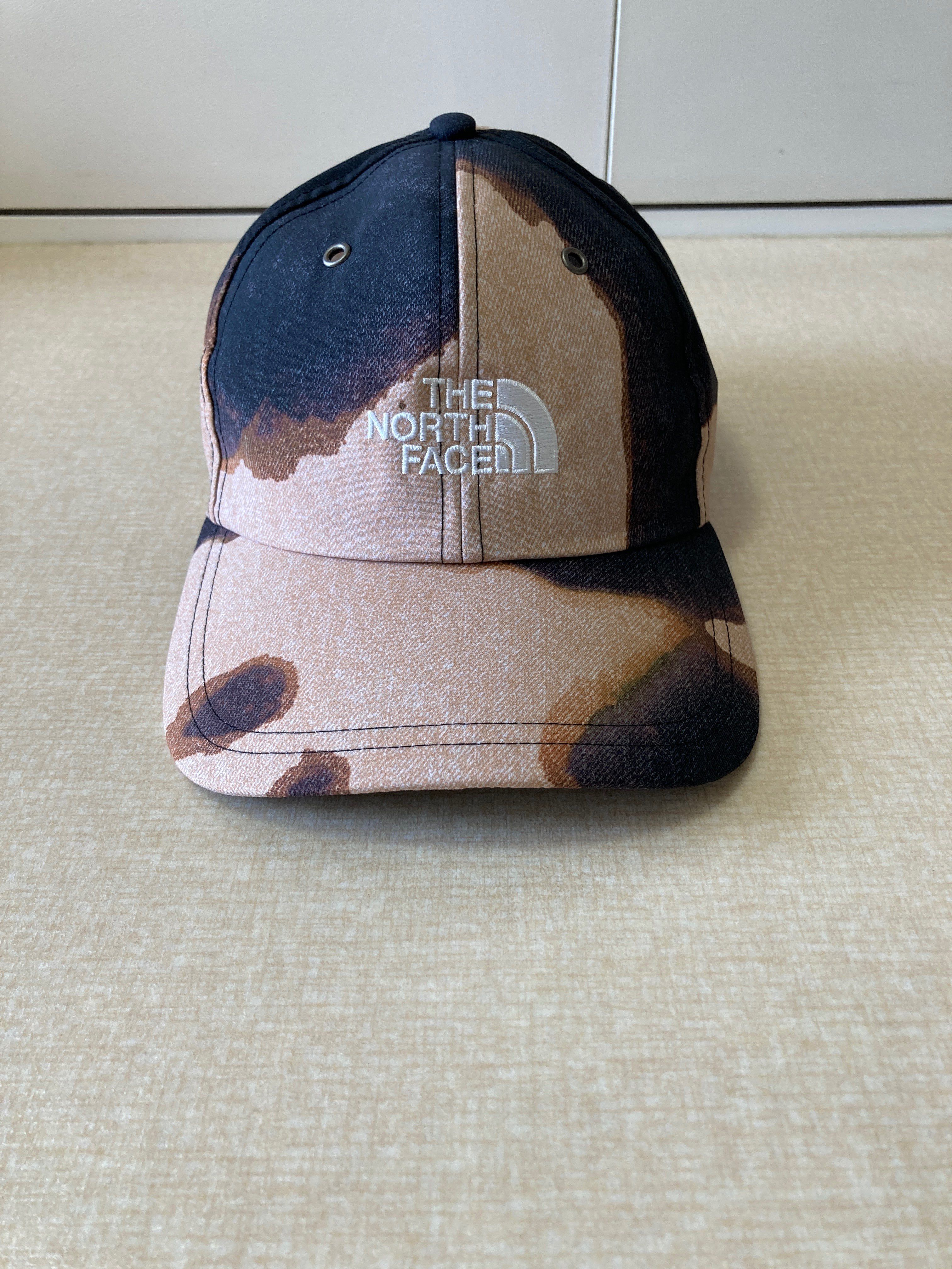 Supreme x The North Face Bleached Denim Print 6-Panel "Black"