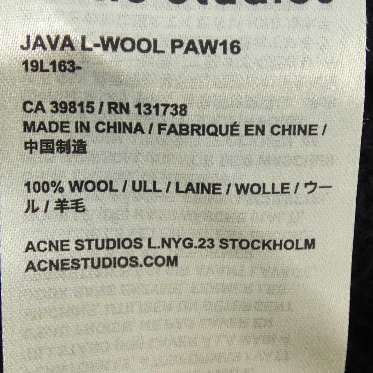 C (やや傷や汚れあり)】アクネストゥディオズ ACNE STUDIOS JAVA L