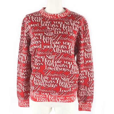 未使用品 バレンシアガ
セーター レッド レディース XS 570818