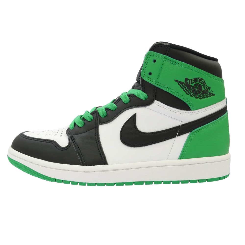 NIKE ナイキ 23SS DZ5485-031 Air Jordan 1 Retro High OG Celtics Black and Lucky Green AJ1 エアジョーダン レトロ ハイ スニーカー 27cm【新古品】【未使用】【中古】